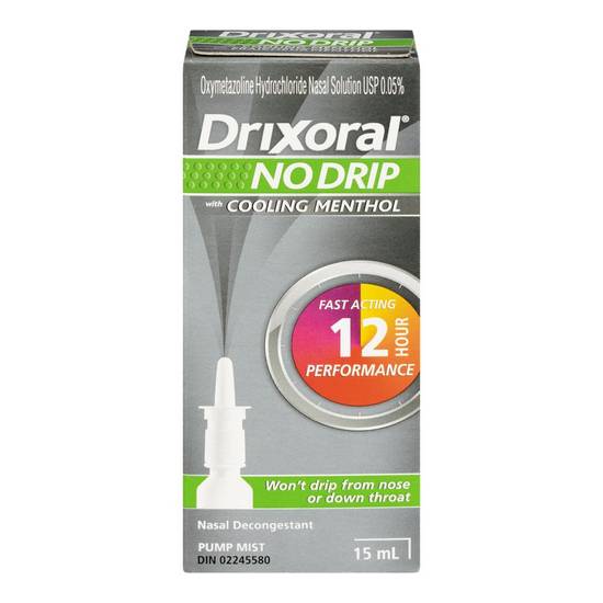 Drixoral No Drip Cooling Menthol (15 ml)