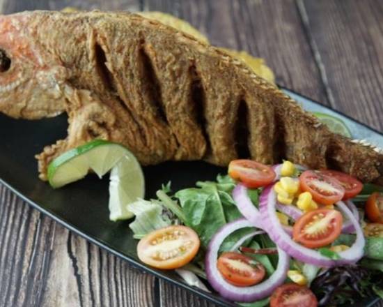 Fried Red Snapper (pargo )