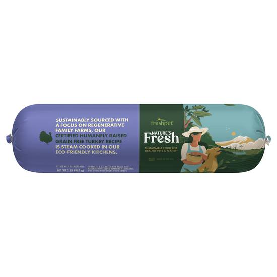 Freshpet Nature's Fresh Adult Turkey Recipe Dog Food
