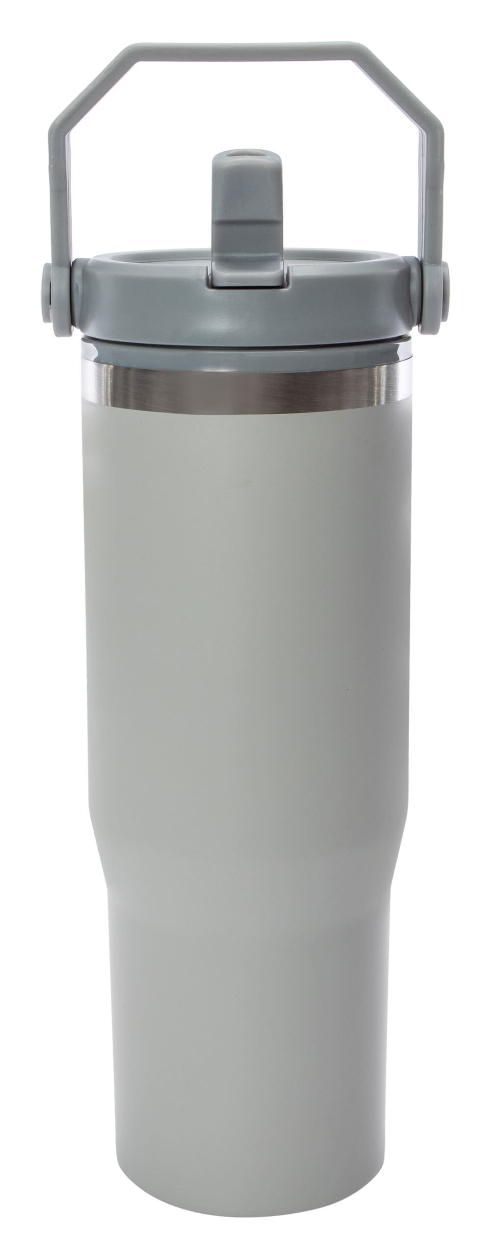 HydraSip Tumbler With Top Handle 32oz Light Grey