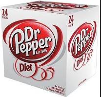 Diet Dr. Pepper - 24/12 oz cans (12 Units)