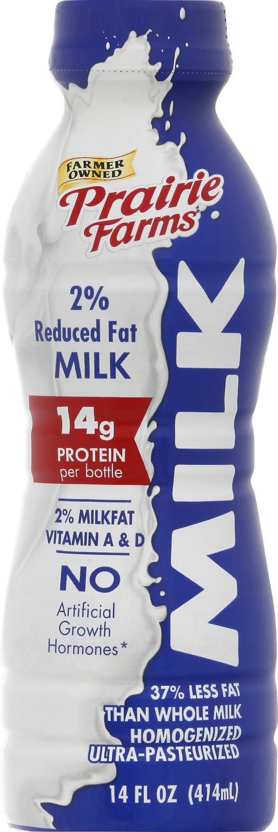 Prairie Farms 2% Reduced Fat Milk (14 fl oz)