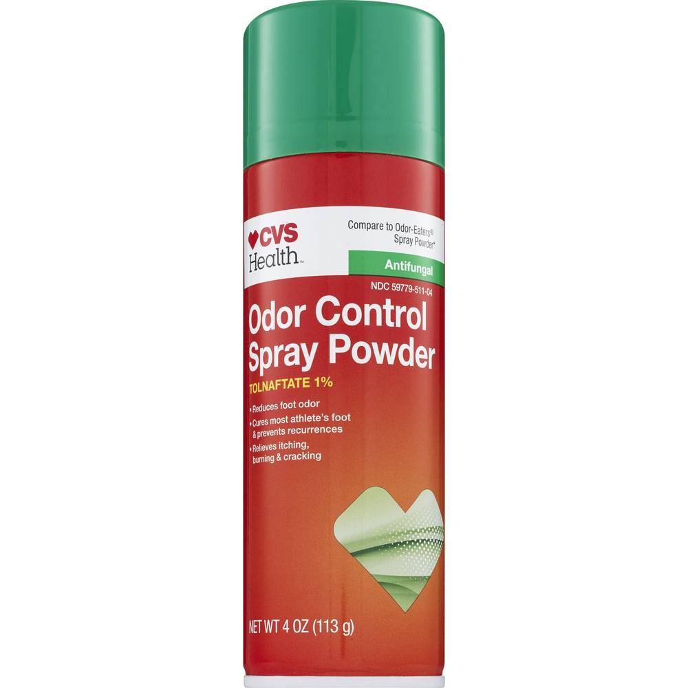 Cvs Health Odor Control Spray Powder, 4 Oz