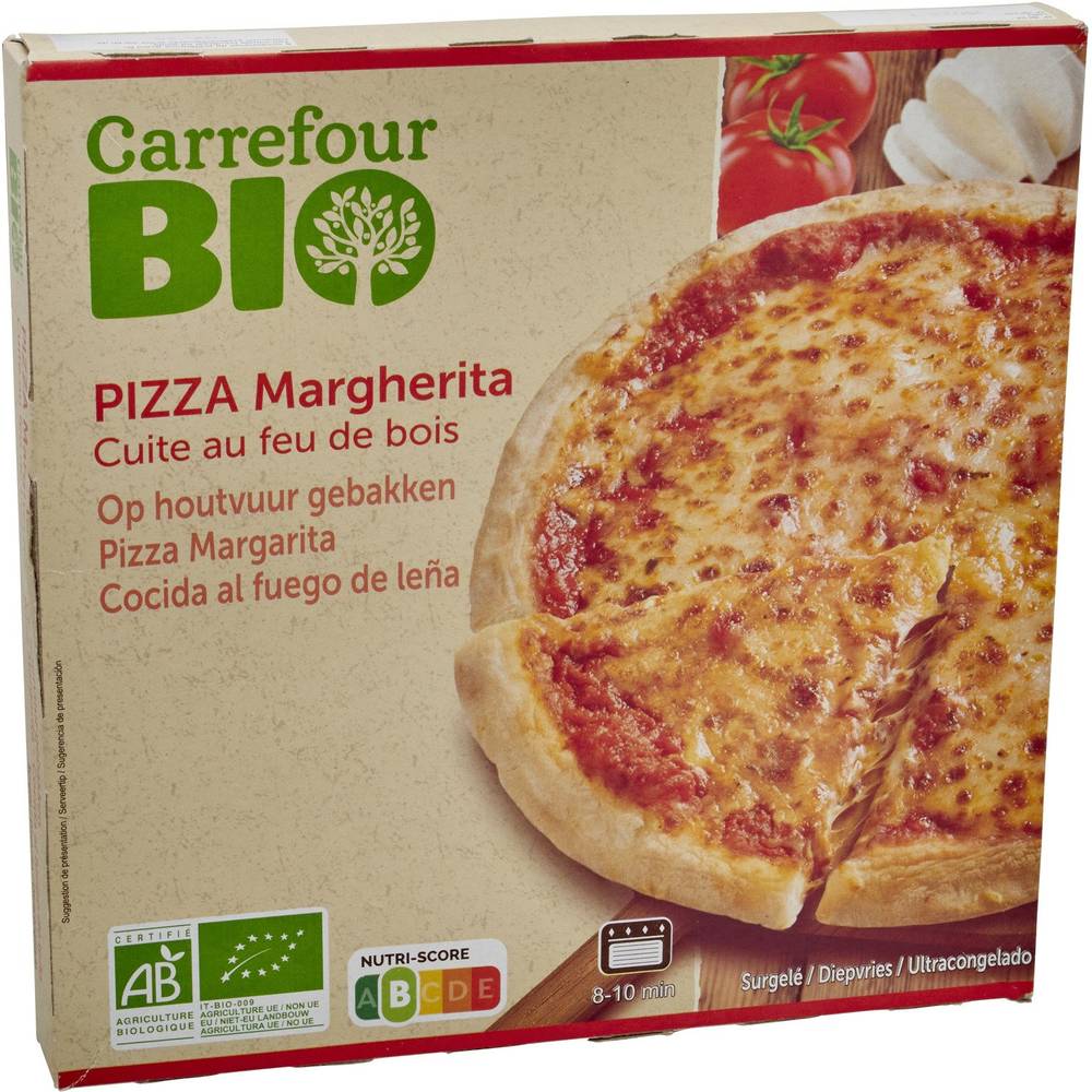 Carrefour Bio - Pizza margherita bio (310g)
