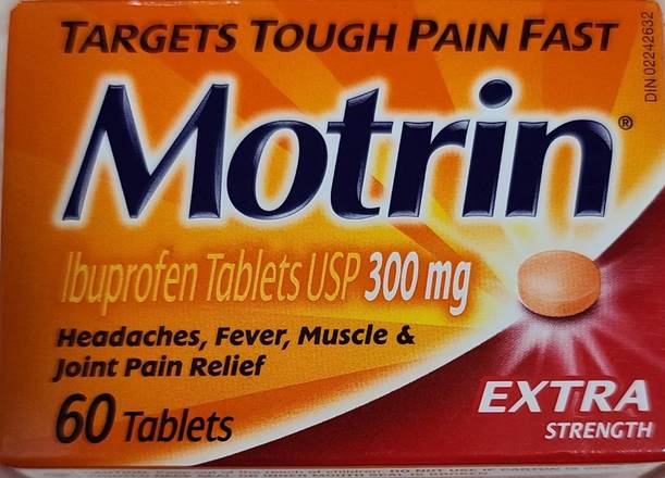 Motrin Extra Strength (60 tablets)