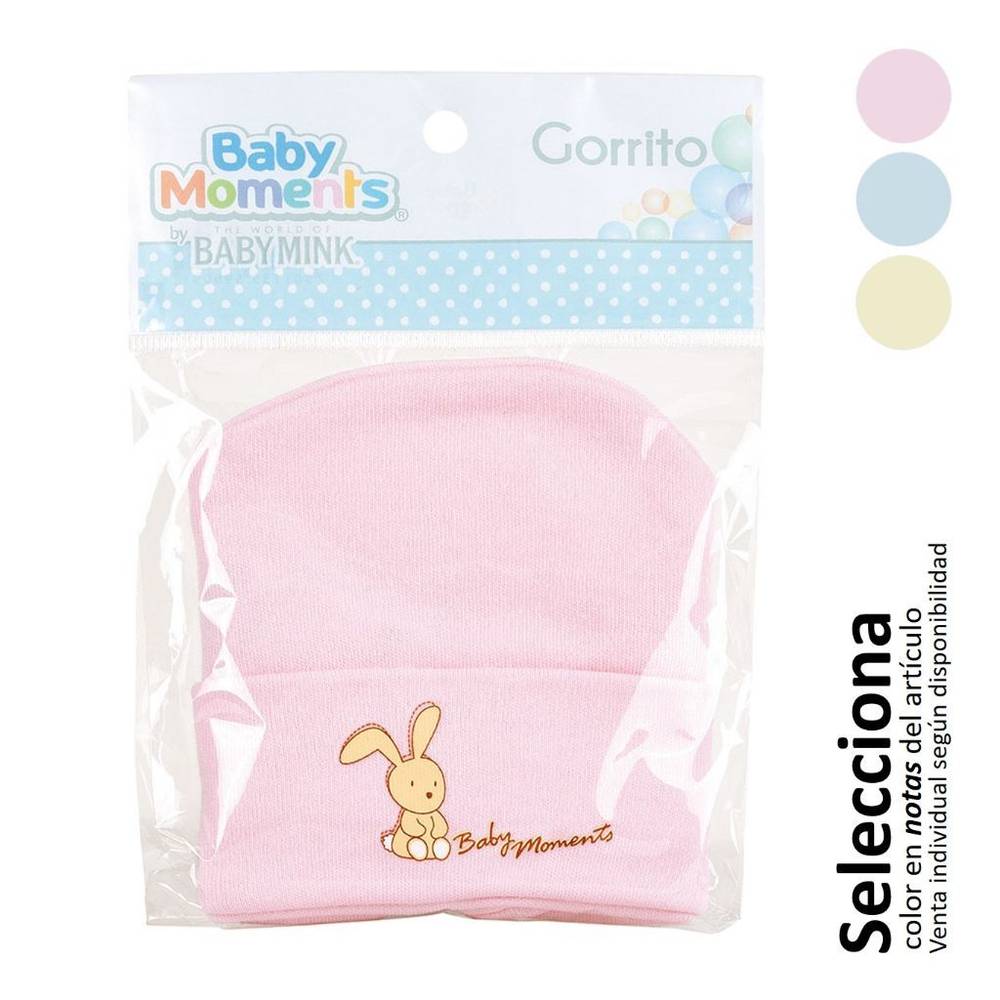 Baby mink gorrito baby moments (1 pieza)