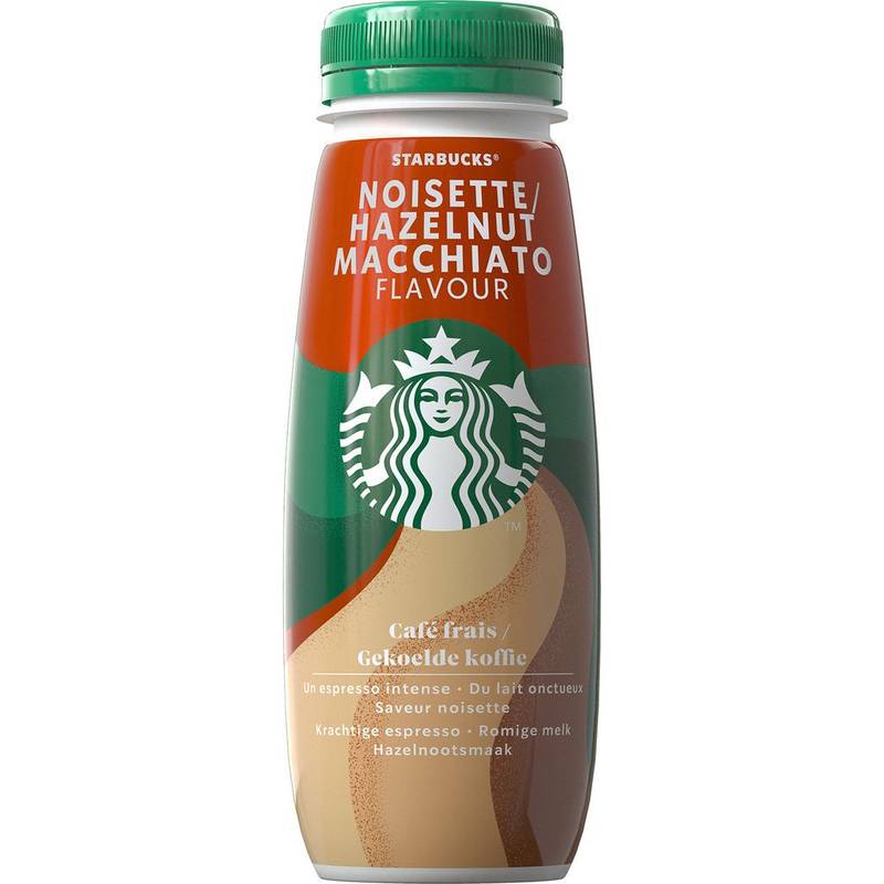 Starbucks - Boisson lactée au café arabica saveur noisette (220ml)