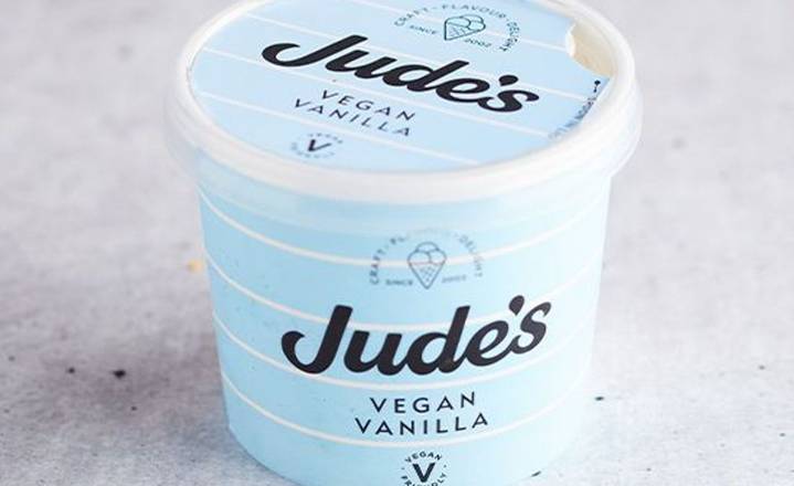 Mini Pot Jude's Vegan Vanilla Ice Cream (100ml) (VG)