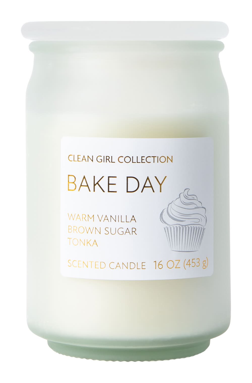 Clean Girl Collection Scented Candle 16oz Bake Day