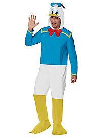 Adult Donald Duck Jumpsuit Costume - Mickey and Friends (Small/Medium)