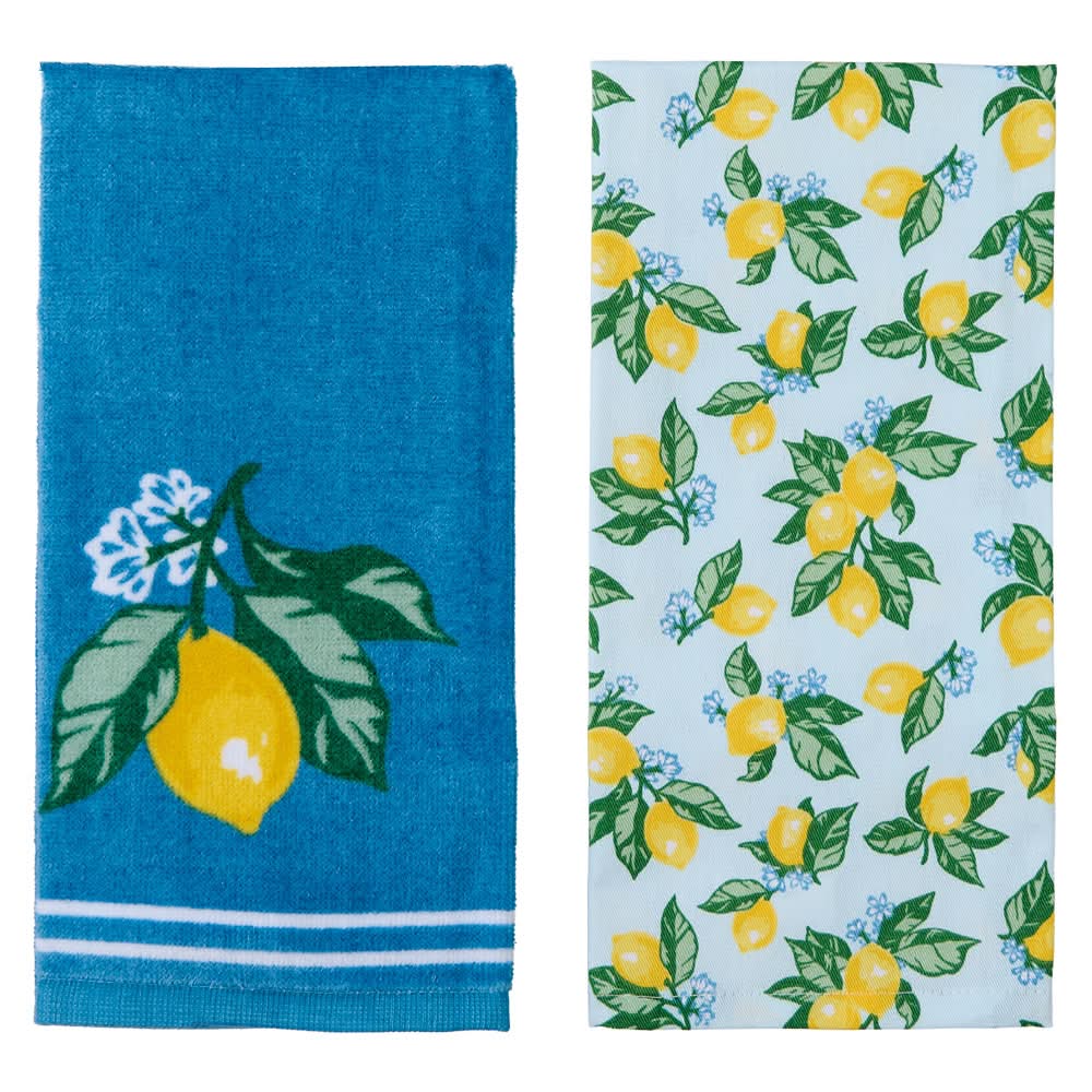 Crofton Lemons 2 Pk Kitchen Towels