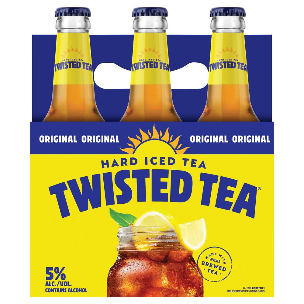 Twisted Tea Original Hard Iced Tea (6 x 12 fl oz)