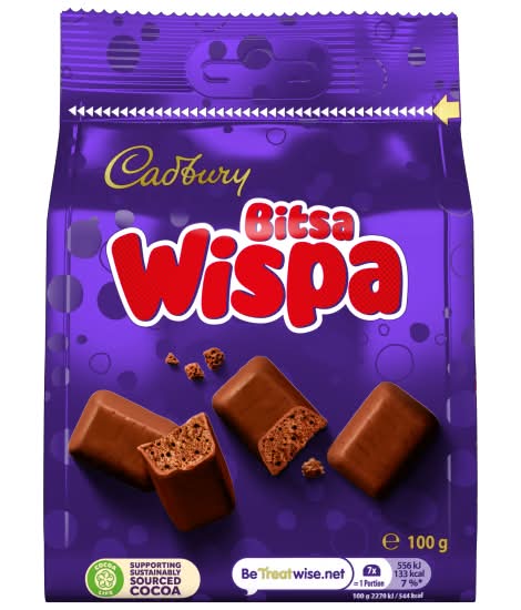 Cadbury Bitsa Wispa Chocolate (100g)