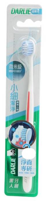 黑人小細潔淨牙刷(不挑色) | 1 入 #46030774