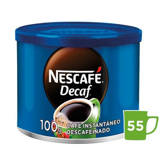 Nescafé café instantáneo descafeinado decaf (tarro 100 g)