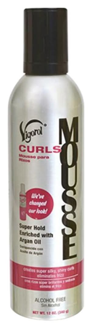 Vigorol Hair Curls Mousse With Argan Oil (12 oz)