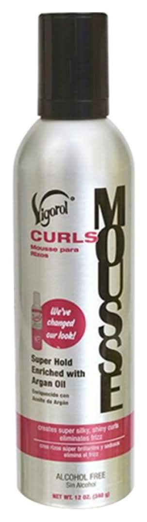 Vigorol Hair Curls Mousse With Argan Oil (12 oz)