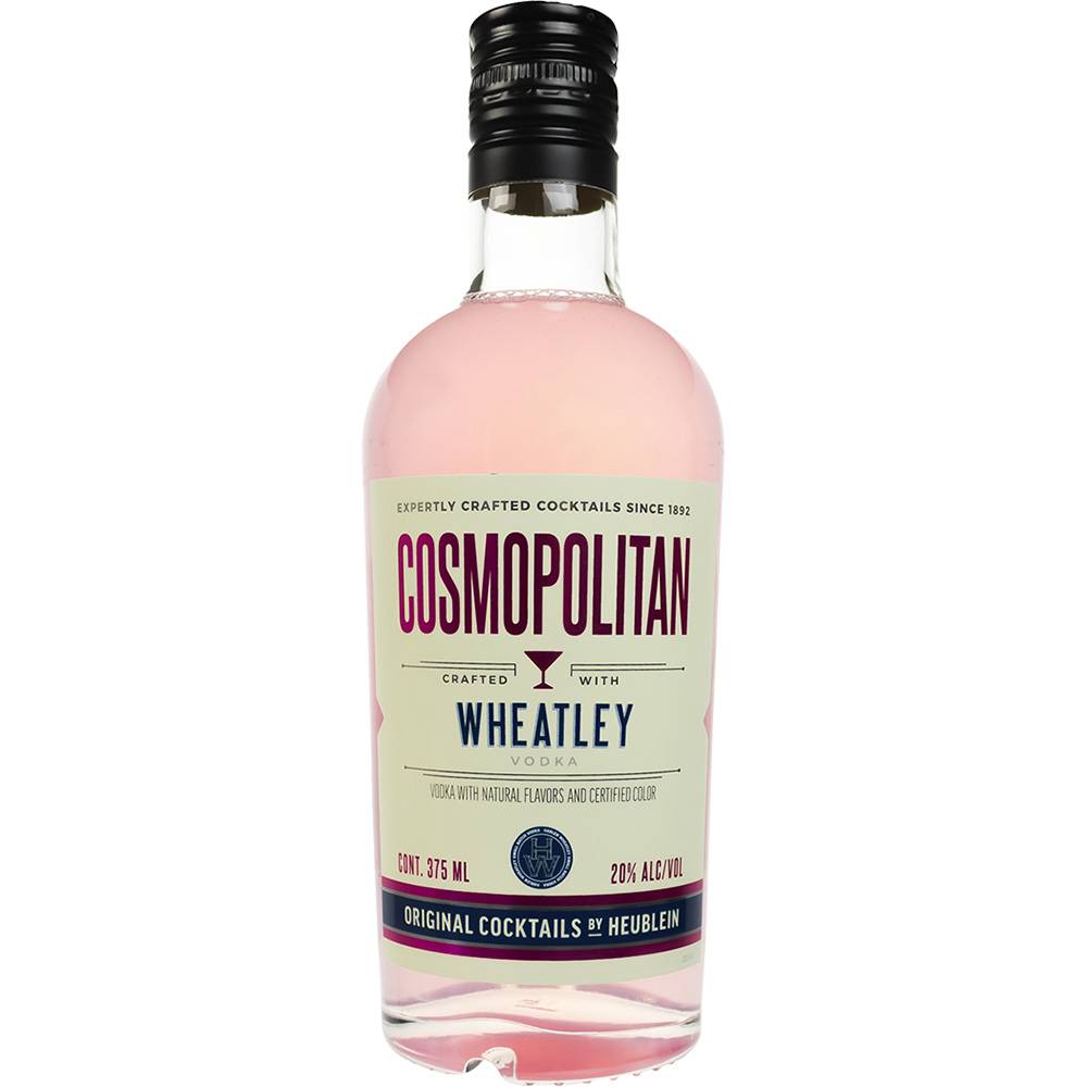 Heublein Original Cocktails Cosmopolitan With Wheatley Vodka (375 ml)