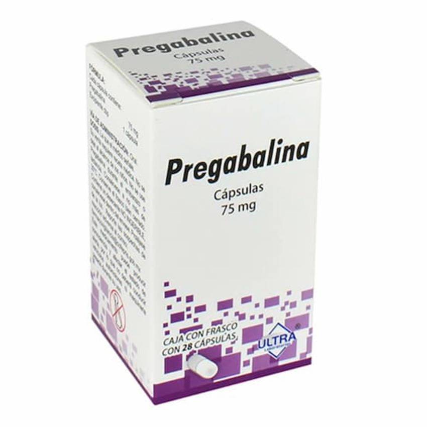 ULTRA Laboratorios · Pregabalina cápsulas 75 mg (30 g)