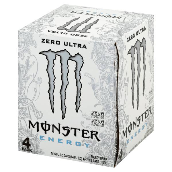 Monster Zero Ultra 16oz 4-Pack