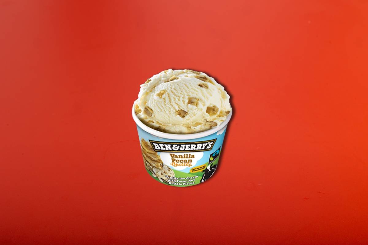 Ben & Jerry's - Vanilla Pecan 100 Ml 🥜
