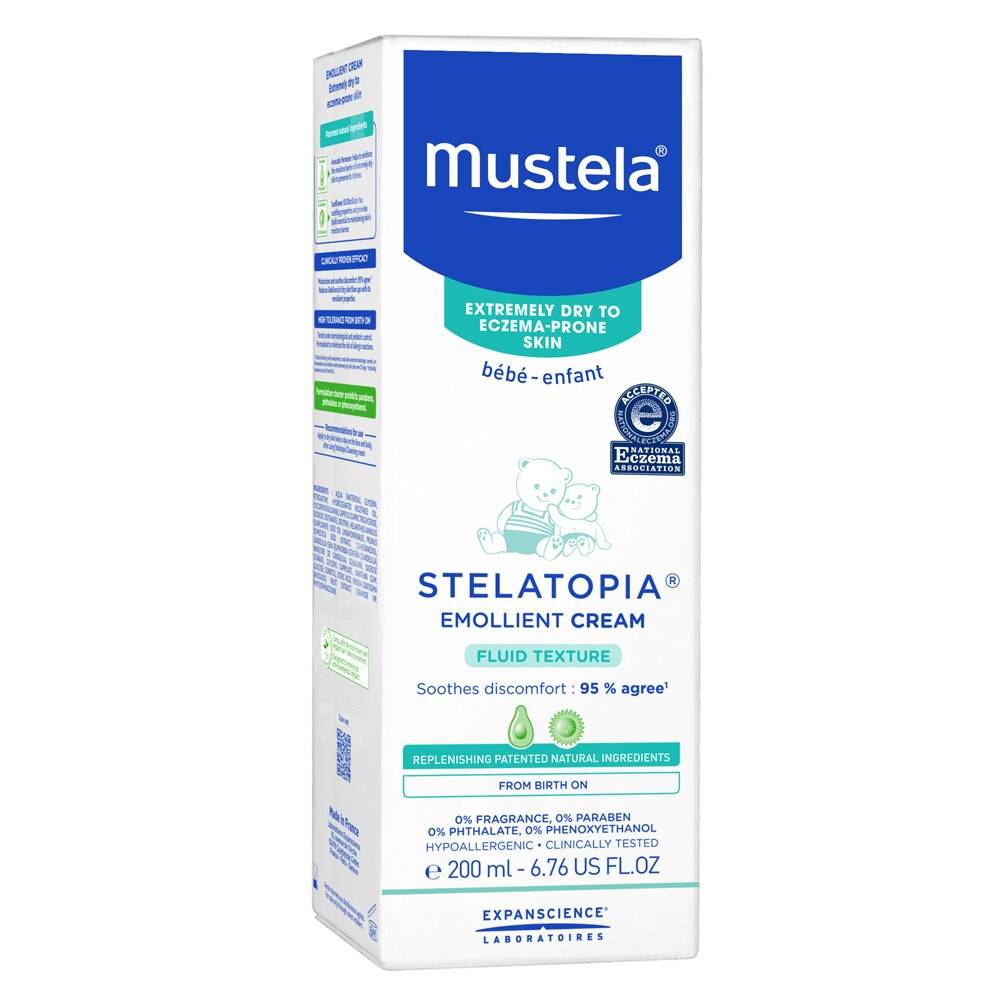 Mustela Stelatopia Fragrance Free Moisturizing Cream