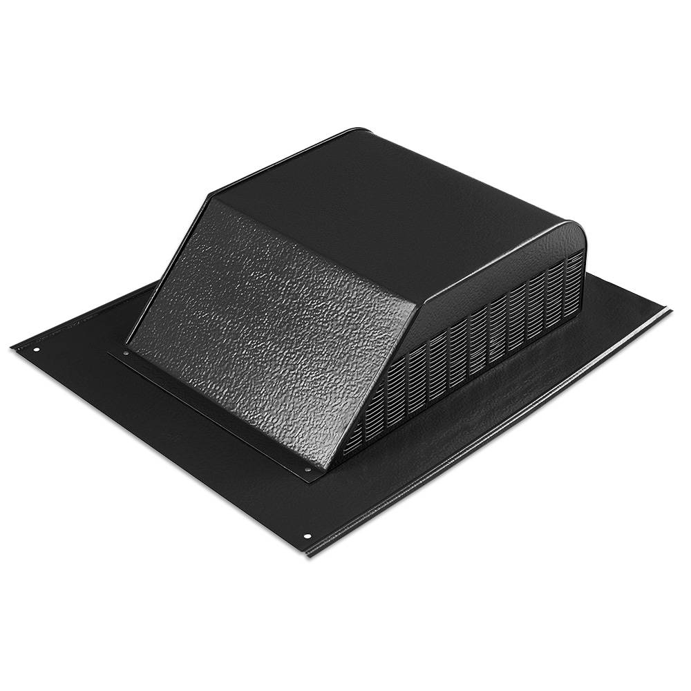 Master Flow 60 NFA Black Aluminum Slant-back Roof Louver | SSB960ABL