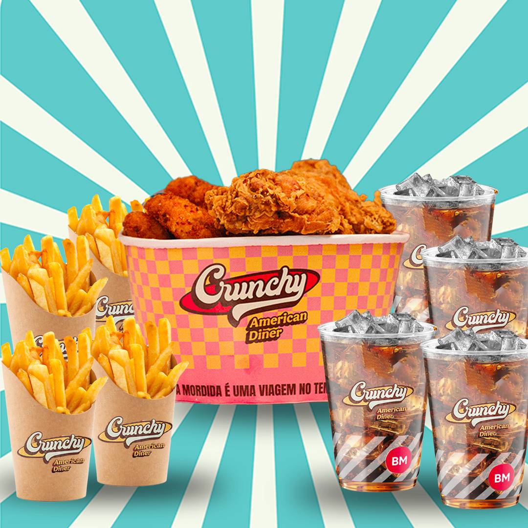 Menu Mega Crunch Bucket