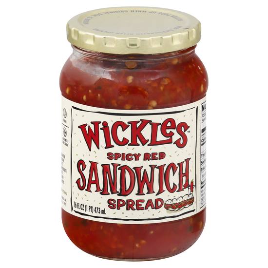 Wickles Spicy Red Sandwich Spread (16 oz)