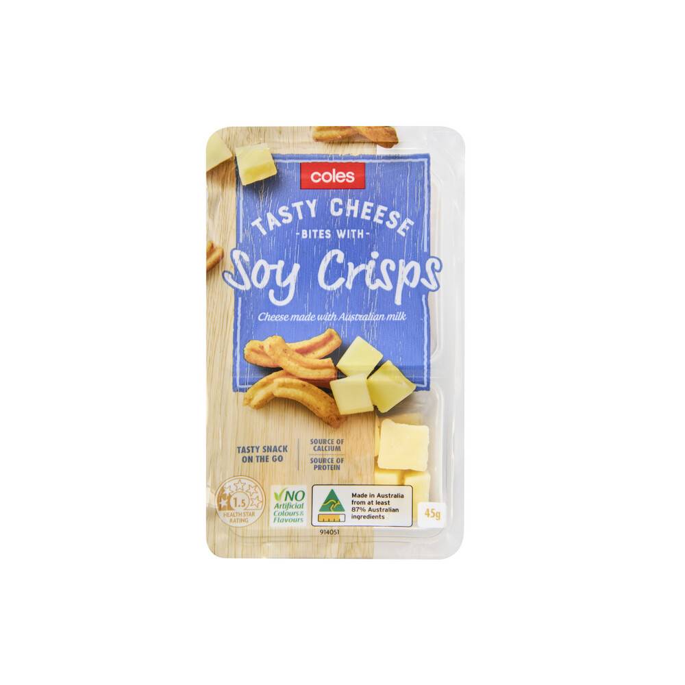 soy protein crisps coles