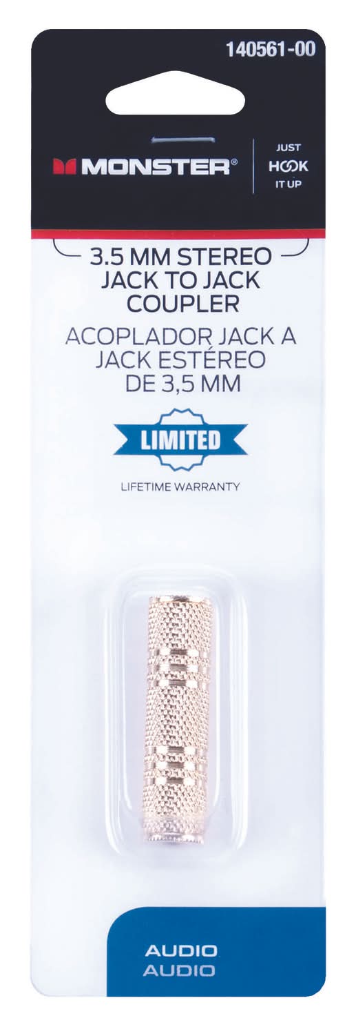 Monster Energy Just Hook It Up Stereo Coupler 1 Pk