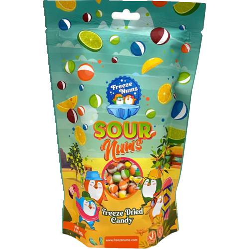 Freeze Nums Sour Nums Freeze Dried Candy