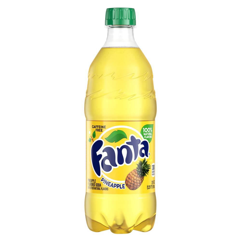 Fanta Soda (20 fl oz) (pineapple)