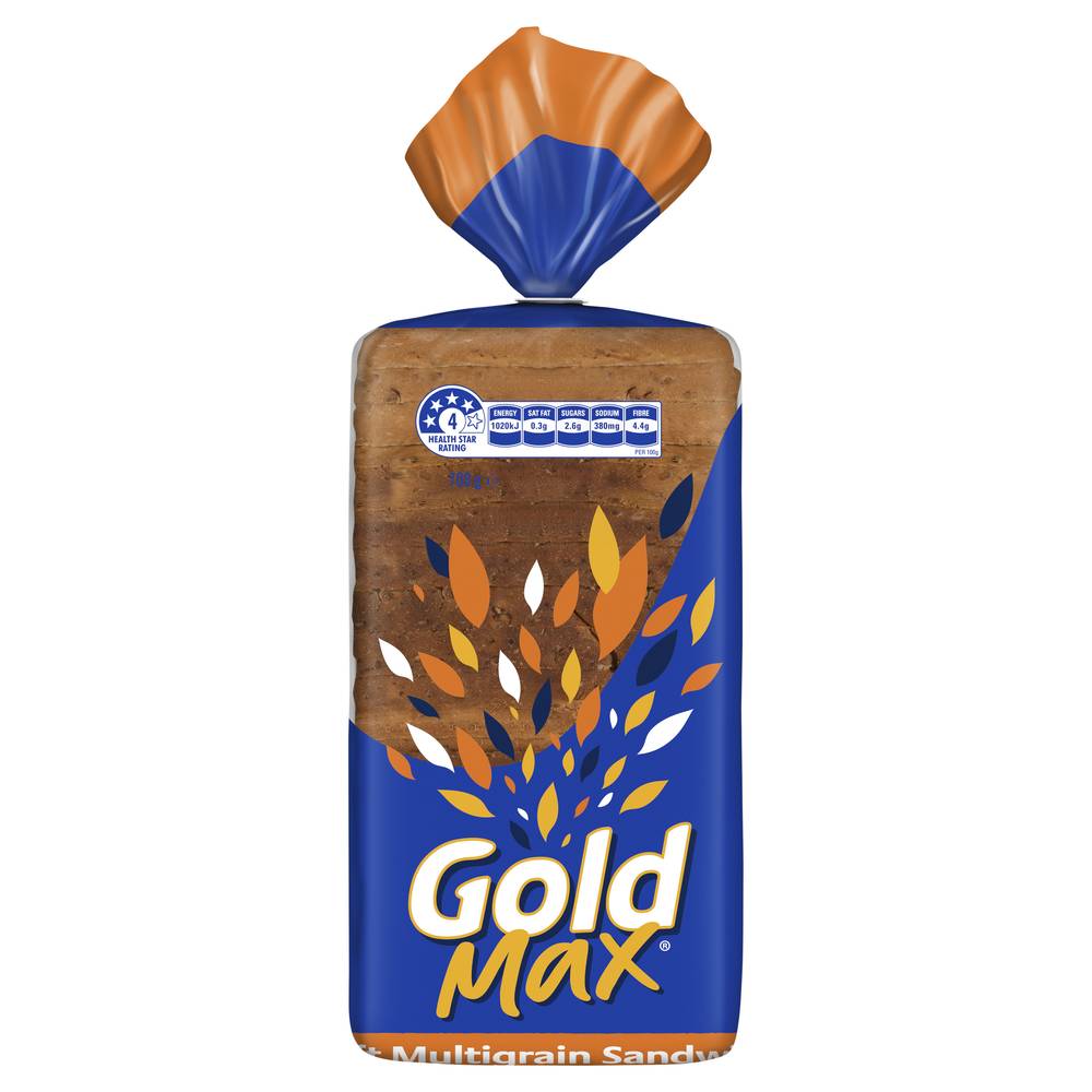 Tip Top Bread Gold Max White Multigrain 700g