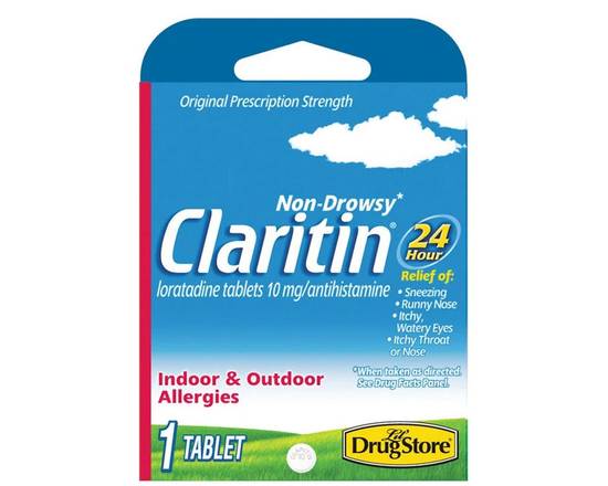 Order Claritin Allergy Non-Drowsy 1pc food online from Chevron Extramile store, Antioch on bringmethat.com