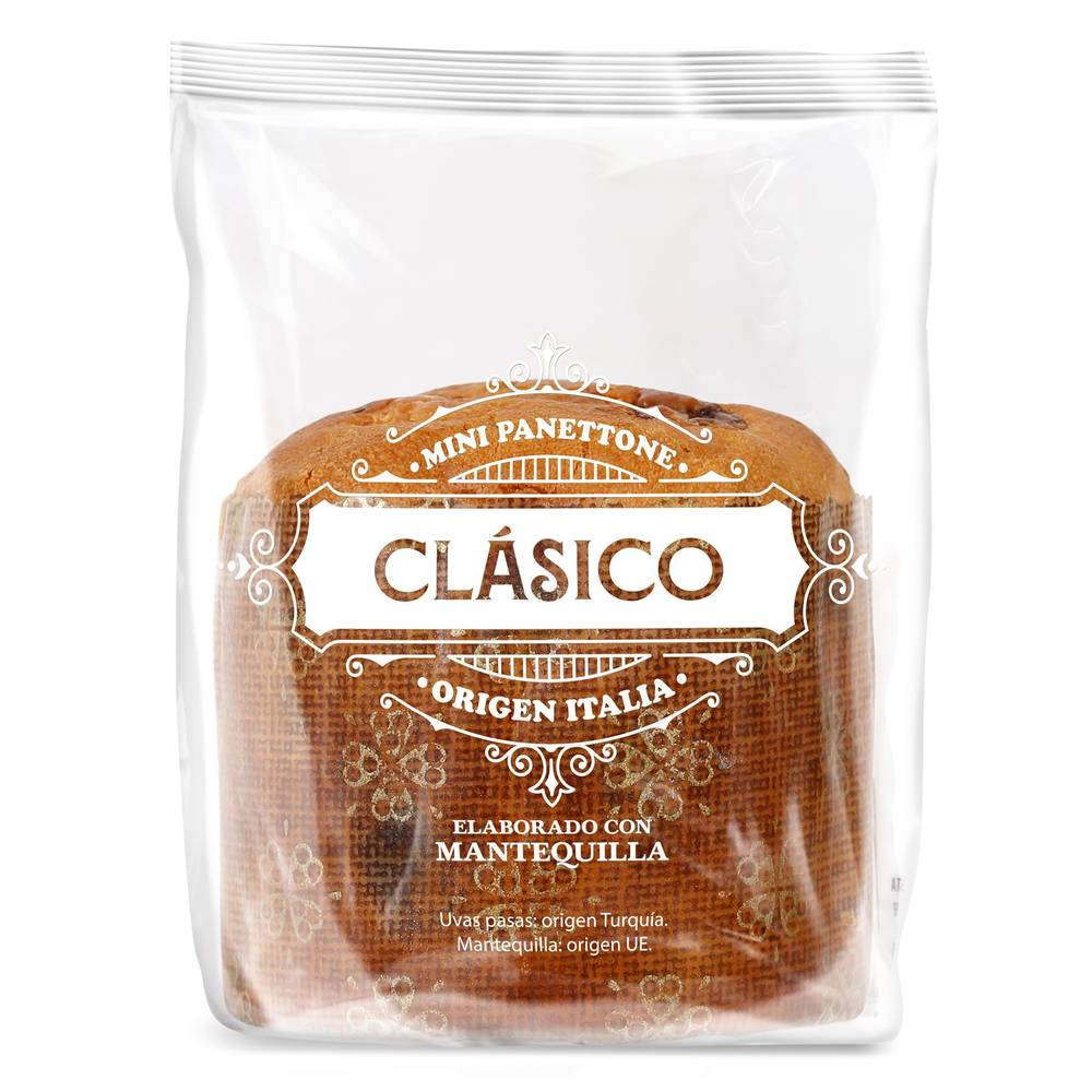 Mini Panettone Clásico El Molino De Dia Bolsa 100 G