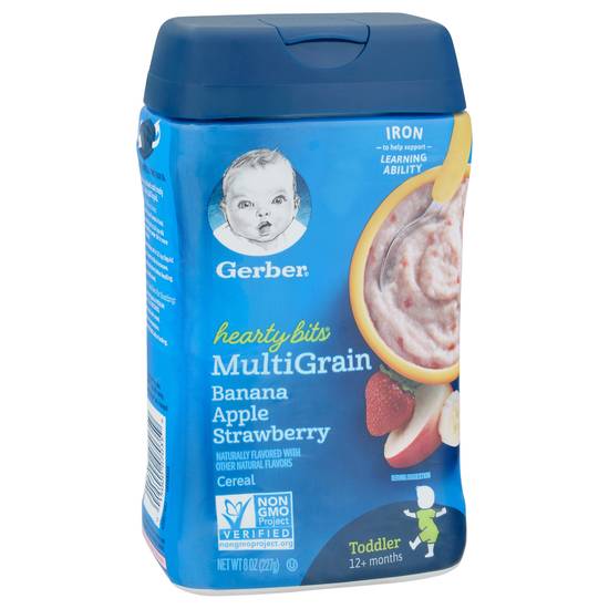 Gerber Hearty Bits Multigrain Variety Flavored Cereal