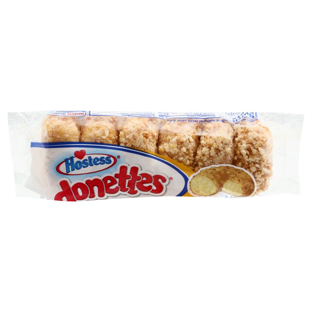 Hostess Donettes Crunch Mini Donuts (6 ct)