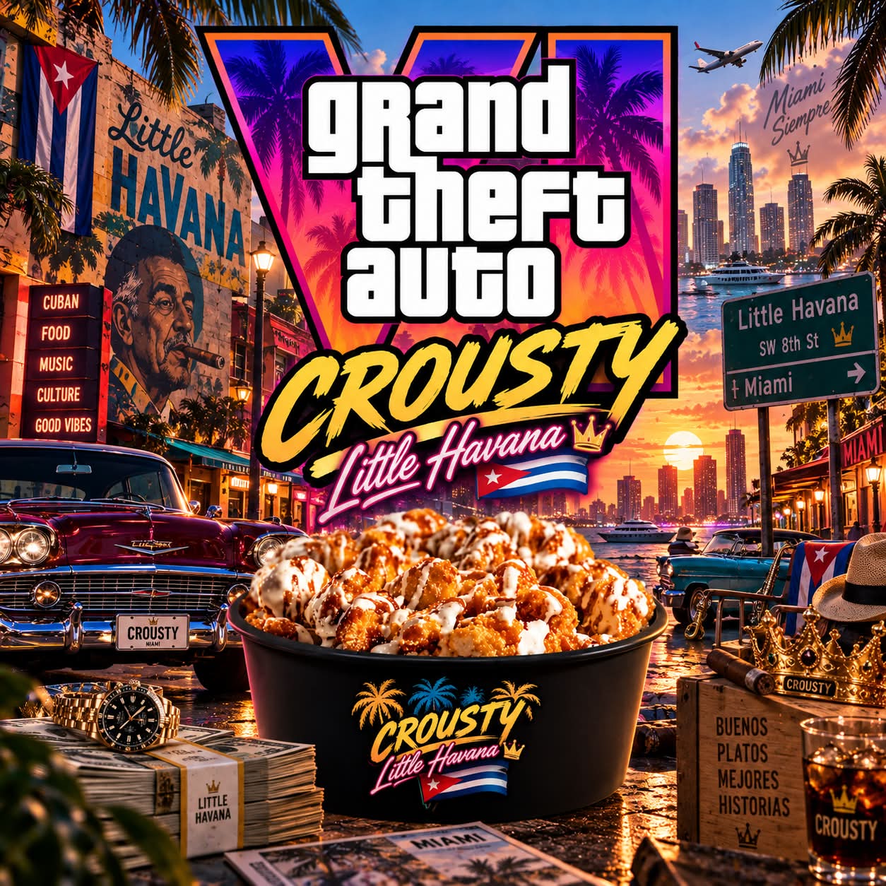 CROUSTY EDITION  LITTLE HAVANA 👑🇺🇸