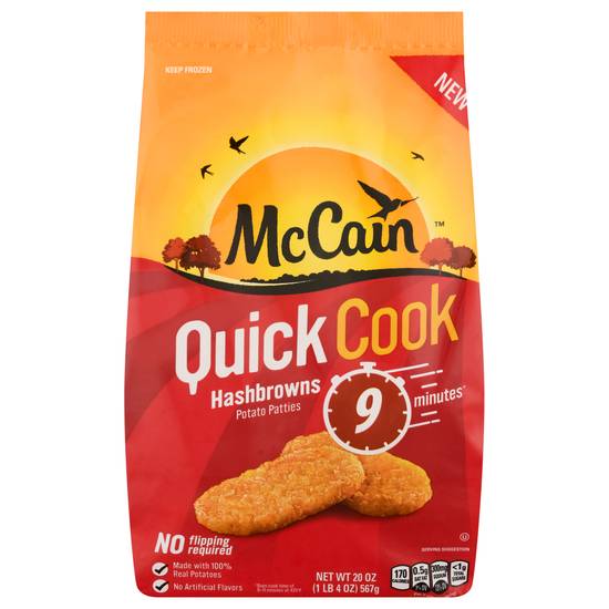 Mccain Quick Cook Hashbrowns Potato Patties