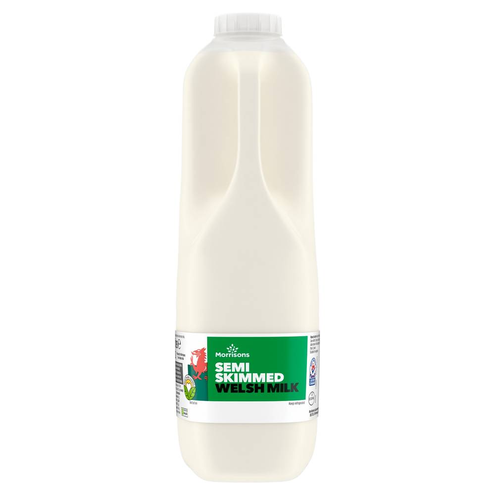 Morrisons Semi Skimmed Welsh Milk (1.14L)