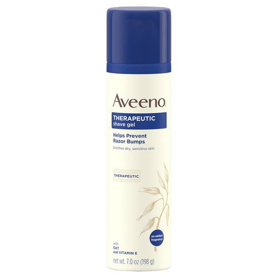 Aveeno Therapeutic Shave Gel With Oat For Sensitive Skin