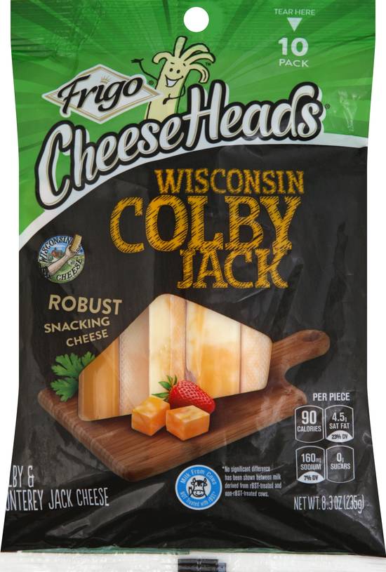 Frigo Wisconsin Colby Jack Cheese (10 ct)