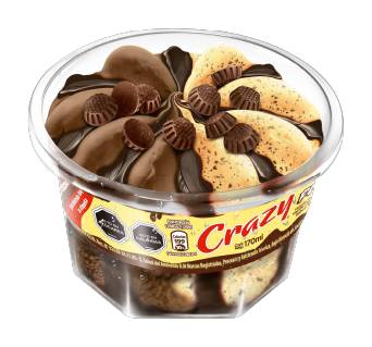 Helado Crazy Flocos 170 ml