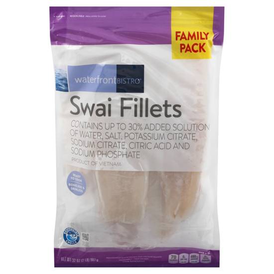 Waterfront Bistro Swai Fillets Family pack (32 oz)