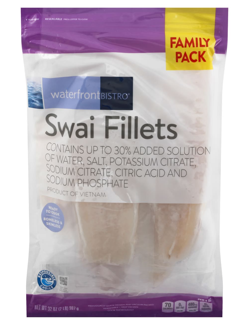 waterfront BISTRO Swai Fillets (32 oz)