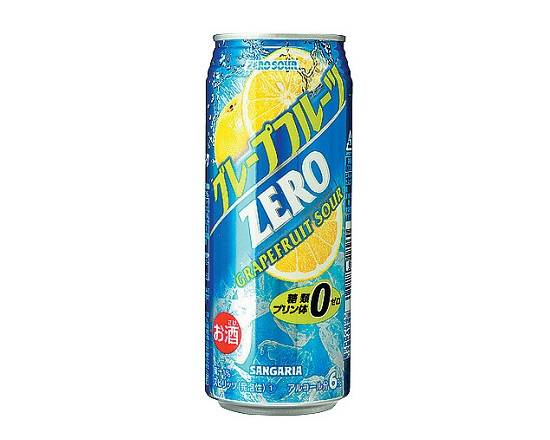 【アルコール】◎サンガリアゼロサワー≪グレープフルーツ≫(500ml)