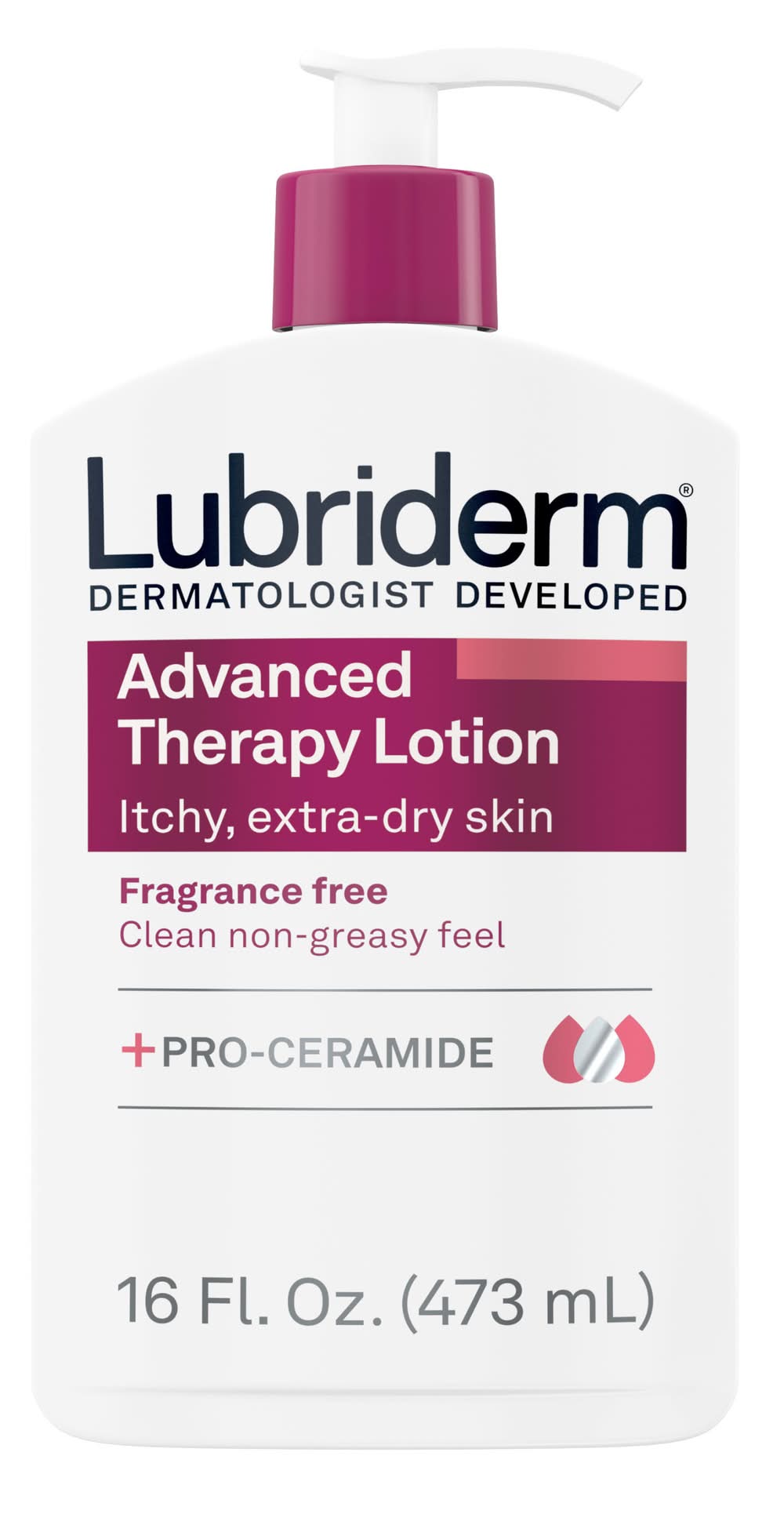 Lubriderm Advanced Therapy Lotion Extra Dry Skin (16 fl oz)