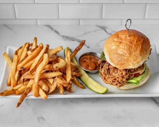 Chinese Fried Chicken Sandwich