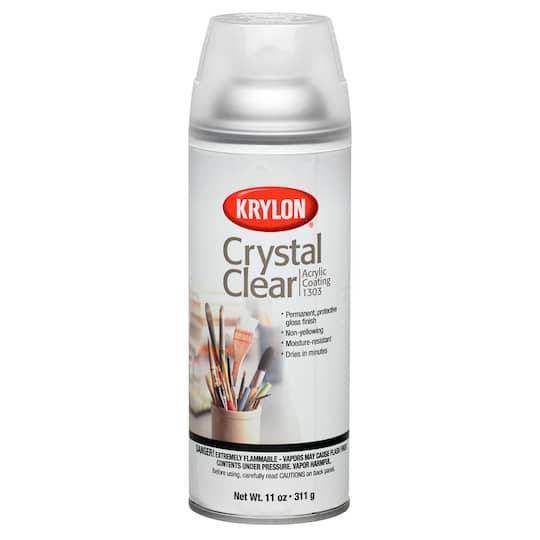 Krylon Crystal Clear Acrylic Coating Spray Paint